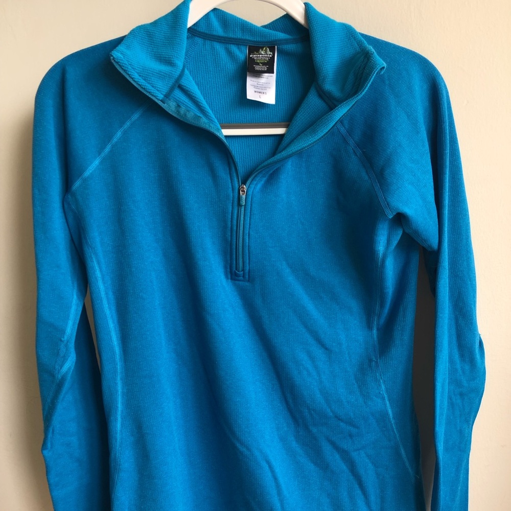 Patagonia Women's Bright Blue Capilene Jacket